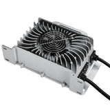 48V (57.6V) Waterproof LiFePO4 Charger | 20A / 25A,  100-240V AC, 8-in-1 Protection, Fan-Cooled