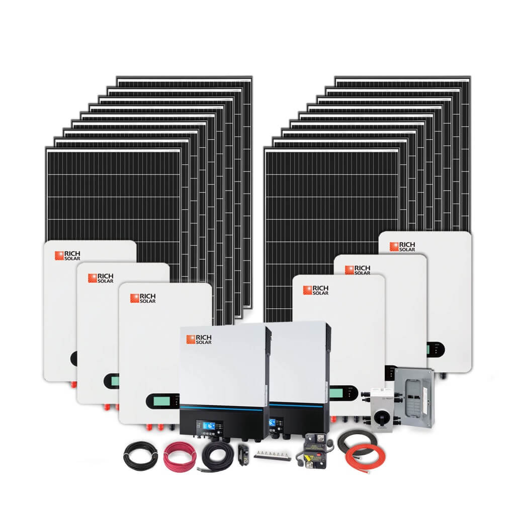 6000W 48V 240VAC Cabin Kit - RICH SOLAR