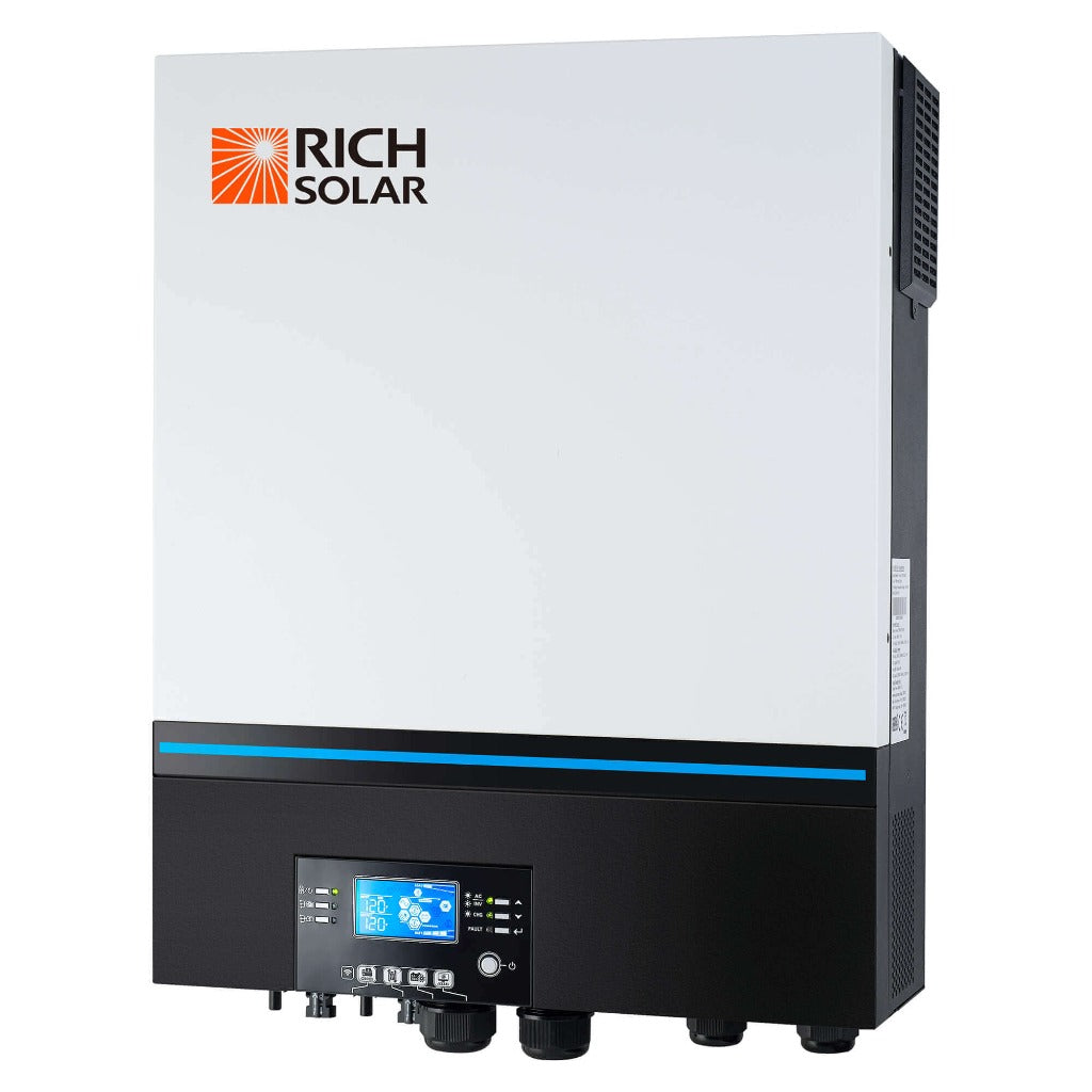 6500 Watt (6.5kW) 48 Volt Off-grid Hybrid Solar Inverter – RICH SOLAR