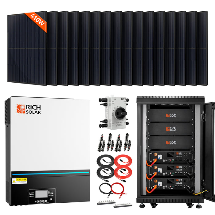Complete Hybrid Solar Kits – RICH SOLAR