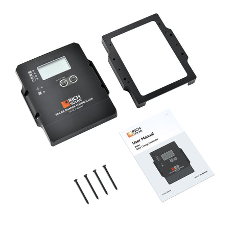 30 Amp PWM Solar Charge Controller | 12V 30A PWM Controller for RVs, Trailers, Campers, Vans, Boats, Off-Grid | Top Rated - RICH SOLAR