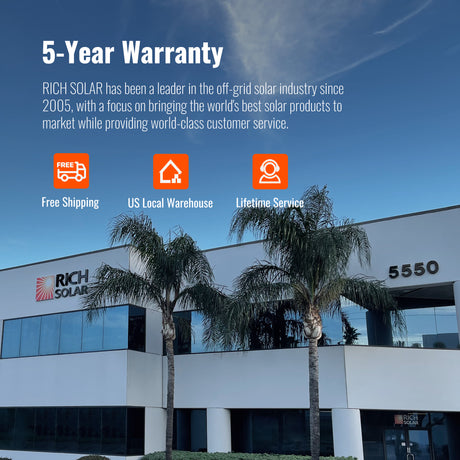 ALPHA 1 | 12V 100Ah LiFePO4 Battery | Powerful 12V Lithium Battery for RVs, Trailers, Vans, Boats, Off-Grid | 5,000 Lifetime Cycles | Bluetooth and Internal Heat Technology - RICH SOLAR