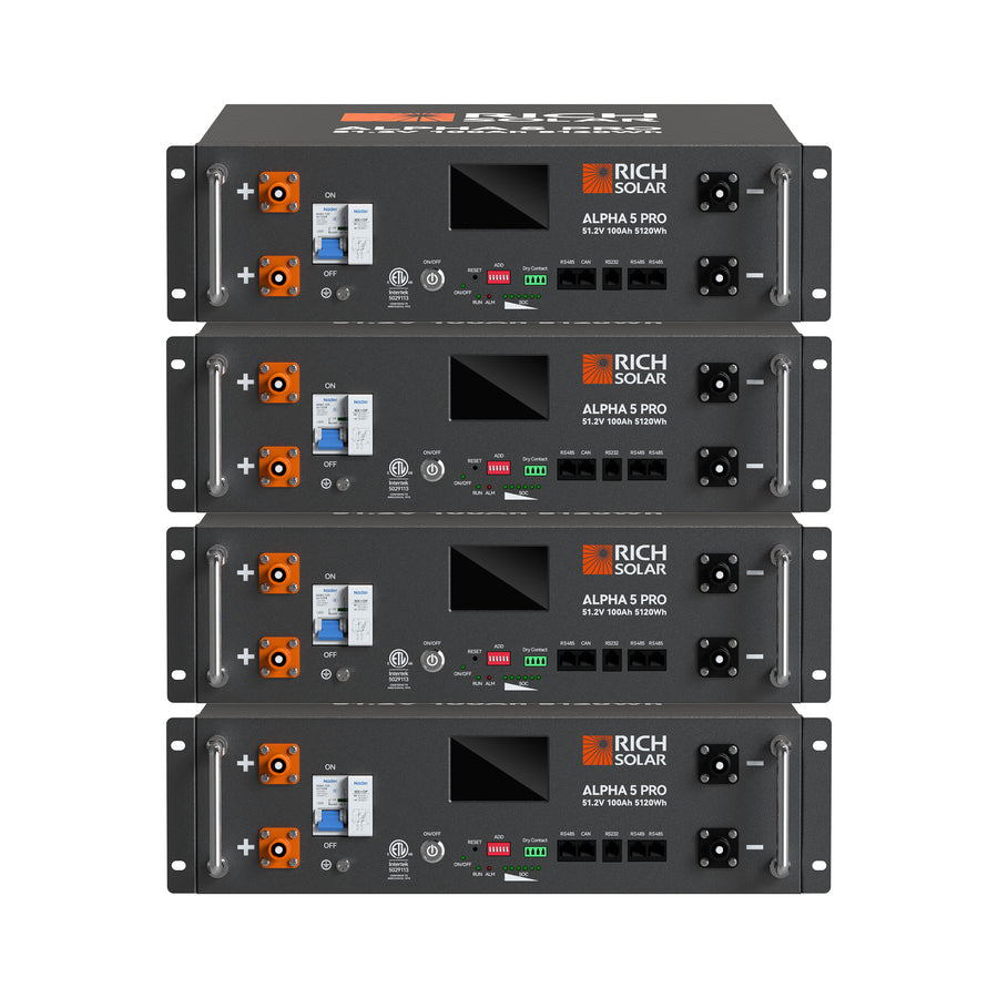 ALPHA 5 PRO LiFePO4 Battery | RICH SOLAR