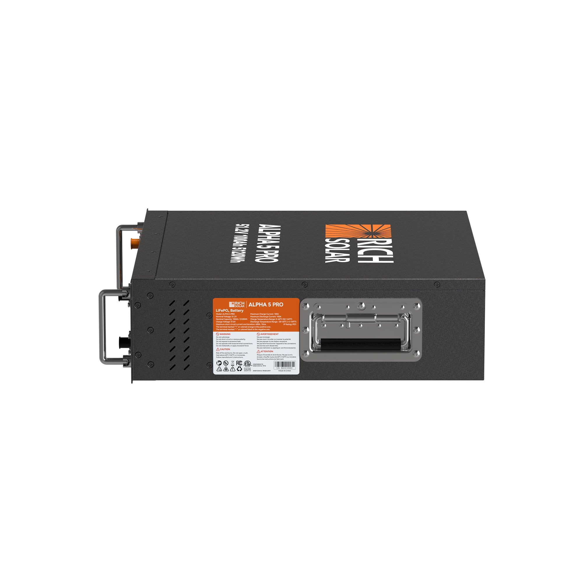 ALPHA 5 PRO LiFePO4 Battery | RICH SOLAR