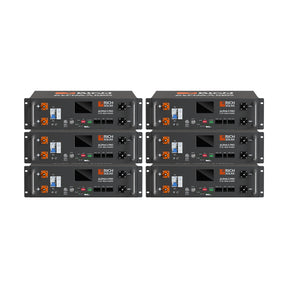 ALPHA 5 PRO | 51.2V 100Ah LiFePO4 Battery | Premium 48V Server Rack Lithium Battery for Residential, Commercial, RVs, Off-Grid | 7,000 Lifetime Cycles | 10 Year Warranty | UL1973, UL9540A Certified - RICH SOLAR