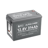 ALPHA 3 MINI | 12V 314Ah LiFePO₄ Battery | 40% More Compact, Built-in Heater & Bluetooth | Lithum Battery for RV, Solar, Off-Grid & Home Backup - RICH SOLAR