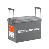 ALPHA 3 MINI | 12V 314Ah LiFePO₄ Battery | 40% More Compact, Built-in Heater & Bluetooth | Lithum Battery for RV, Solar, Off-Grid & Home Backup - RICH SOLAR