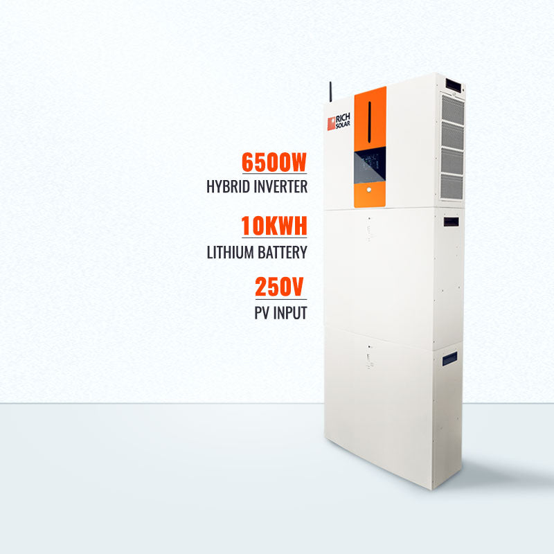All-in-One Energy Storage System by Rich Solar, a compact and efficient solution for sustainable power storage.