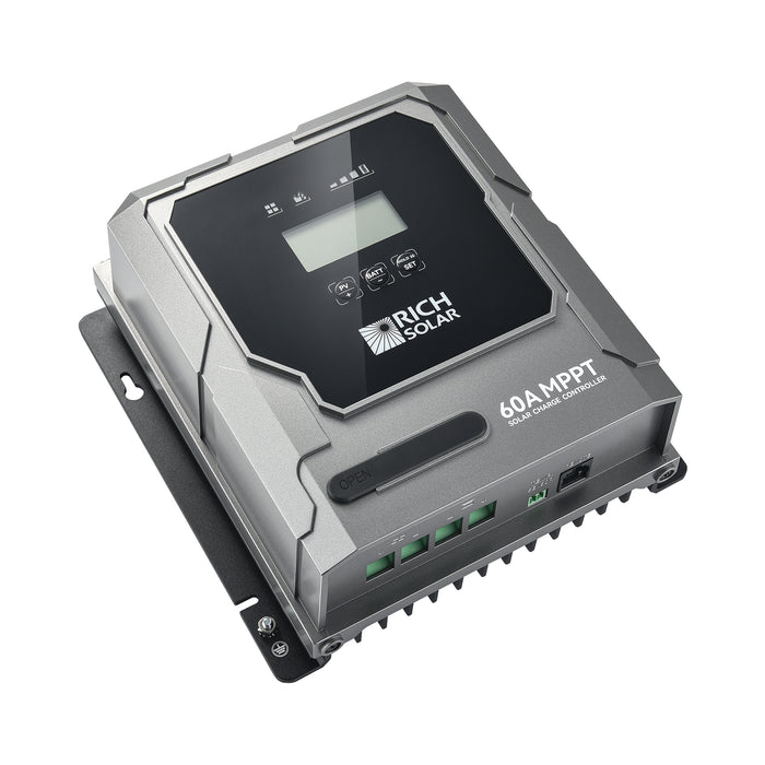 Rich Solar BRAVO 60 true MPPT tracking efficiency wide voltage range