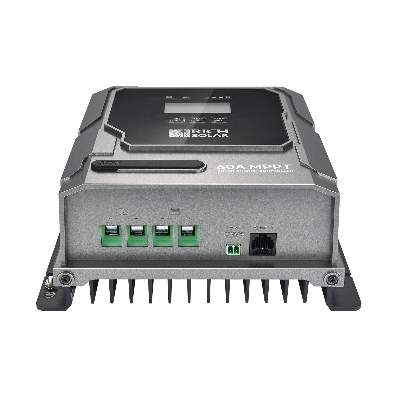 BRAVO 60 | 60A MPPT Solar Charge Controller | Premier 60A 12V/24V MPPT Solar Controller for RVs, Trailers, Campers, Vans, Boats, Off-Grid | Awarded #1 Solar Controller 2025 - RICH SOLAR