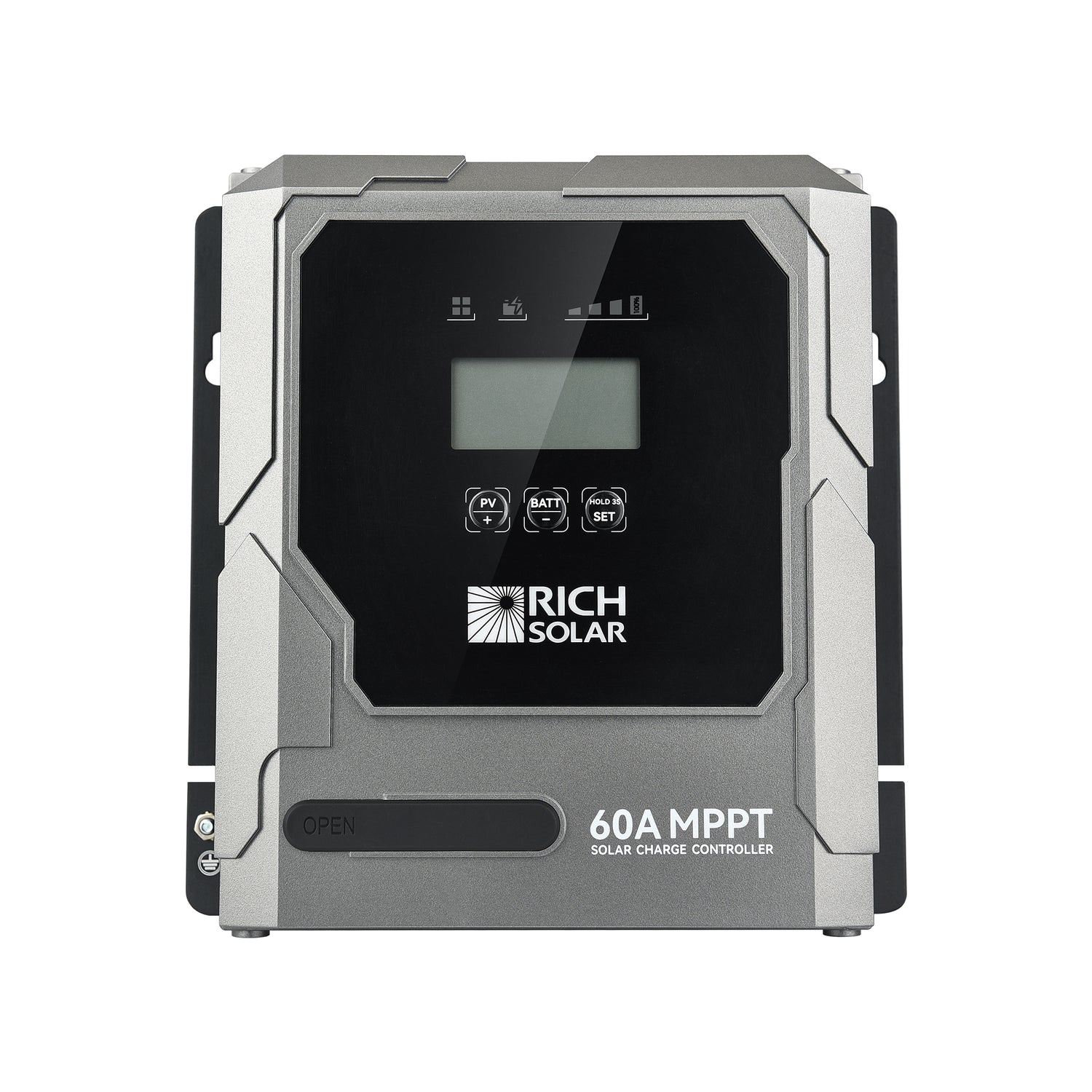 BRAVO 60 | 60A MPPT Solar Charge Controller | Premier 60A 12V/24V MPPT Solar Controller for RVs, Trailers, Campers, Vans, Boats, Off-Grid | Awarded #1 Solar Controller 2025 - RICH SOLAR