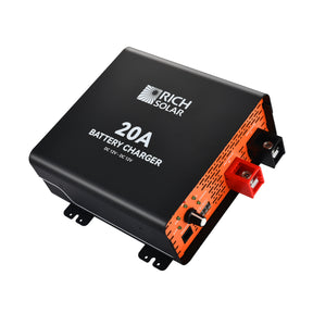 12V 20A DC-DC Battery Charger for RV, Van, Boat, Off-Grid | Lithium & Lead-Acid Batteries - RICH SOLAR