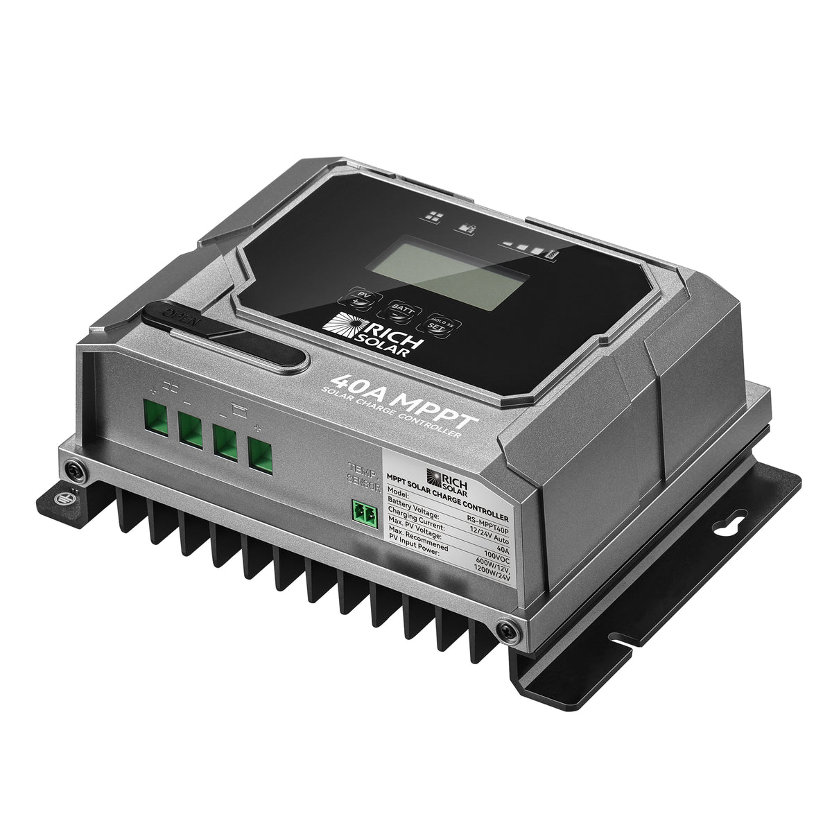 Rich Solar BRAVO 40 amp MPPT solar charge controller