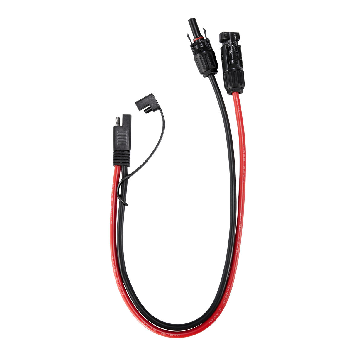 10AWG Solar Connector to SAE Adapter | Connect Solar Panel Connectors to SAE Plug