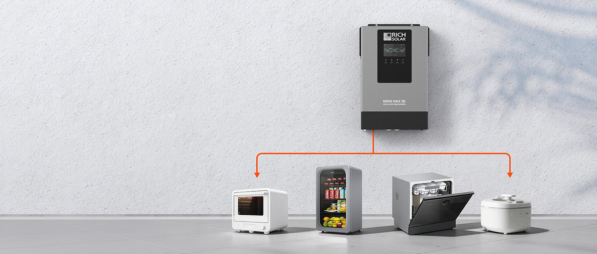 NOVA MAX 3K 2026 | 24V 3000W Off-Grid Hybrid Inverter | Pure Sine Wave ...