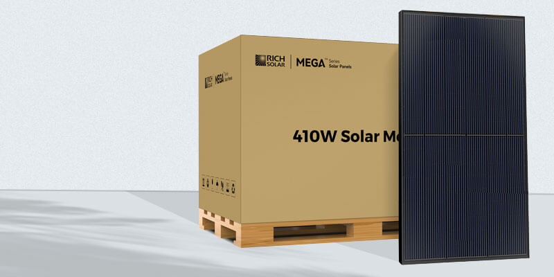 410 Watt 24 Vlot Solar Panel - RICH SOLAR