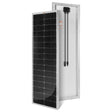 MEGA 100 SLIM | 100 Watt Slim Solar Panel | Compact 12V Off-Grid Narrow Solar Panel for Campers, Overlanders, Boats | 25-Year Output Warranty | UL Certified - RICH SOLAR
