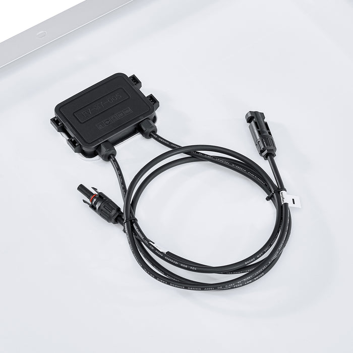 Rich Solar MEGA 150 pre-drilled mounting holes plug and play MC4 installation