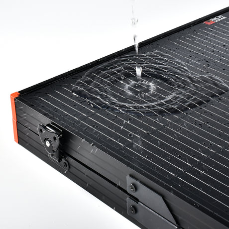 MEGA 200 Portable Briefcase Charging Kit | 200 Watt Portable Solar Panel | Premium 12V Portable Solar Panel for Generators, Vans, Campers | High Efficiency - RICH SOLAR