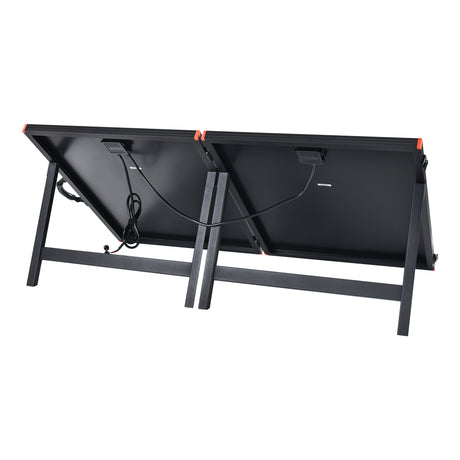 MEGA 200 Portable Briefcase Charging Kit | 200 Watt Portable Solar Panel | Premium 12V Portable Solar Panel for Generators, Vans, Campers | High Efficiency - RICH SOLAR