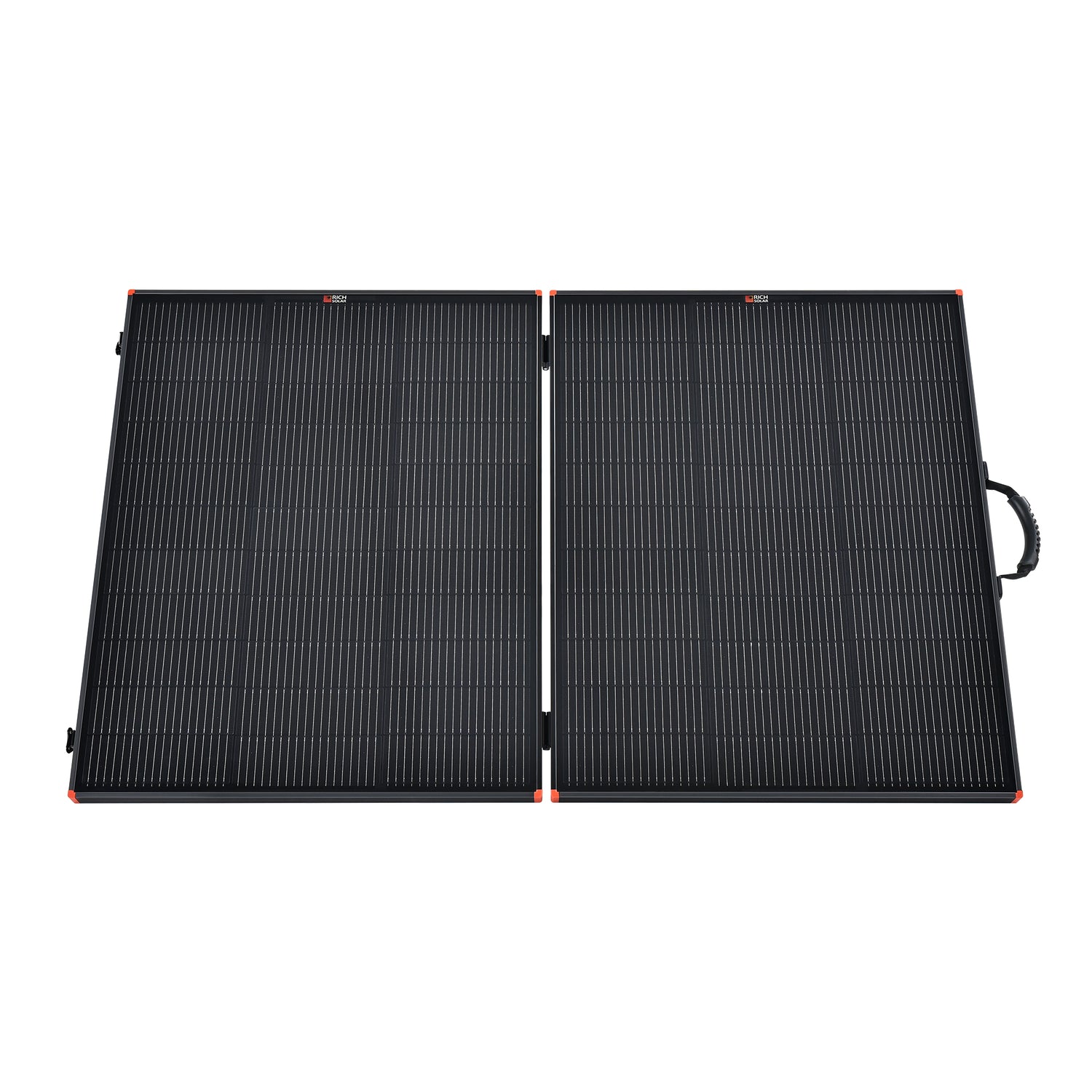 MEGA 200 Portable Briefcase Charging Kit | 200 Watt Portable Solar Panel | Premium 12V Portable Solar Panel for Generators, Vans, Campers | High Efficiency - RICH SOLAR