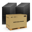 MEGA 550 | 550 Watt Bifacial Solar Panel | Premium Grid-tie or Off-grid Solar Panel for Residential, Commercial, Agriculture | 25-Year Output Warranty | UL Certified - RICH SOLAR