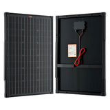 Mega 60 Watt Portable Solar Panel Black - RICH SOLAR