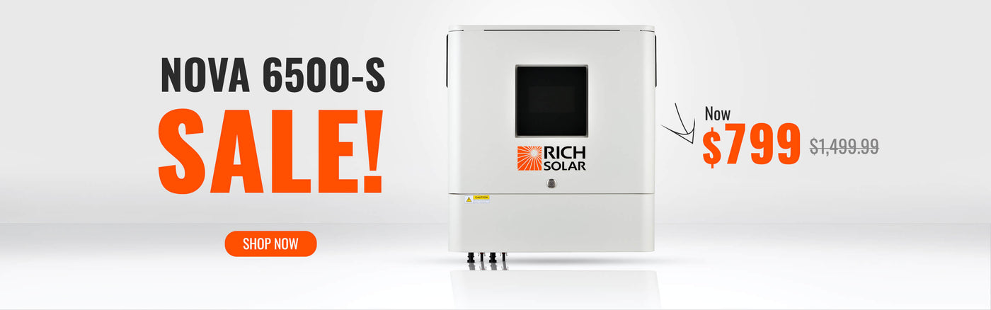 Rich Solar Nova 6500S Promo Sale