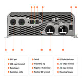 NOVA SUPERCHARGER 2K | 2000W 12V Pure Sine Wave Inverter Charger - RICH SOLAR