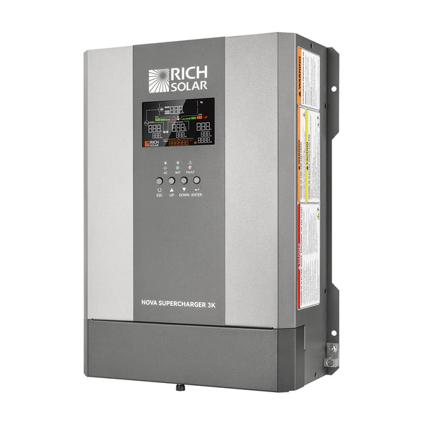 NOVA SUPERCHARGER 3K | 3000W 12V Pure Sine Wave Inverter Charger