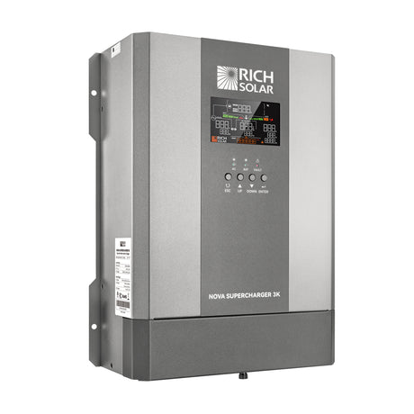 NOVA SUPERCHARGER 3K | 3000W 12V Pure Sine Wave Inverter Charger - RICH SOLAR