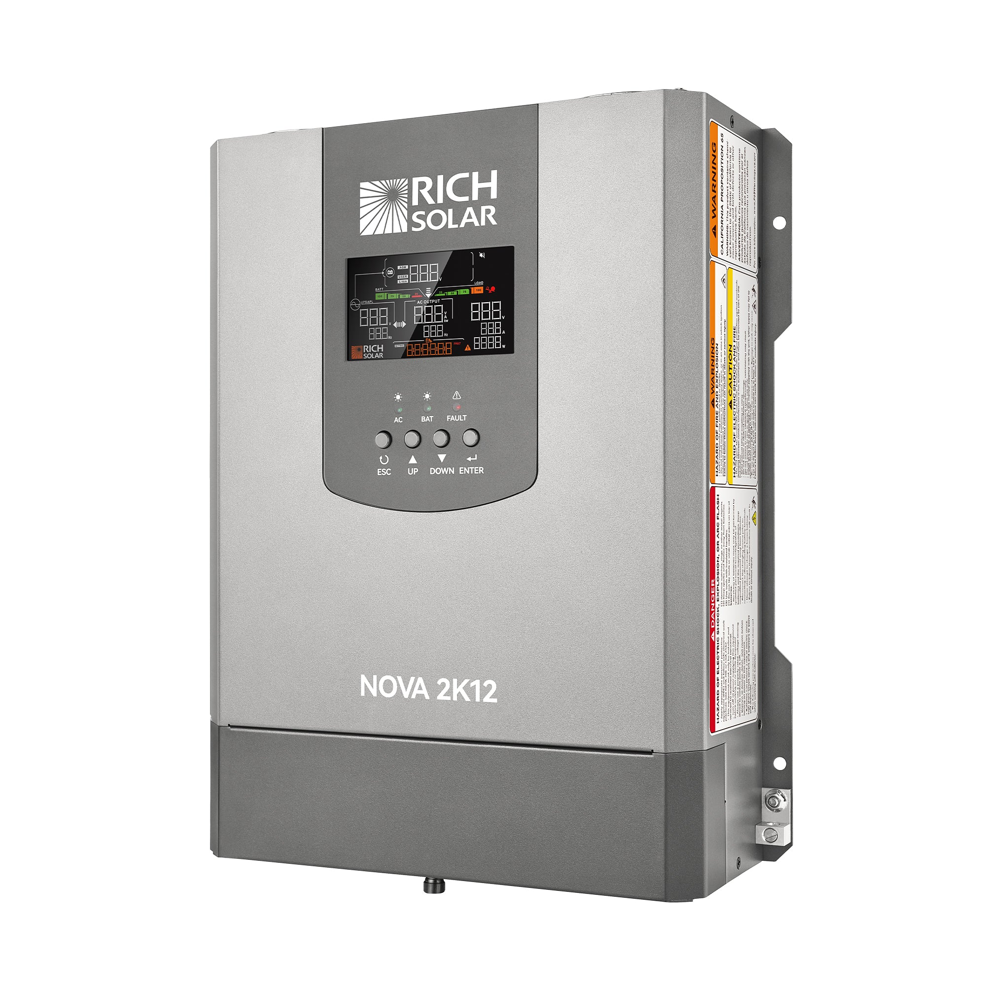 NOVA SWITCH 2K | 2000W 12V Pure Sine Wave Inverter with Built-in
