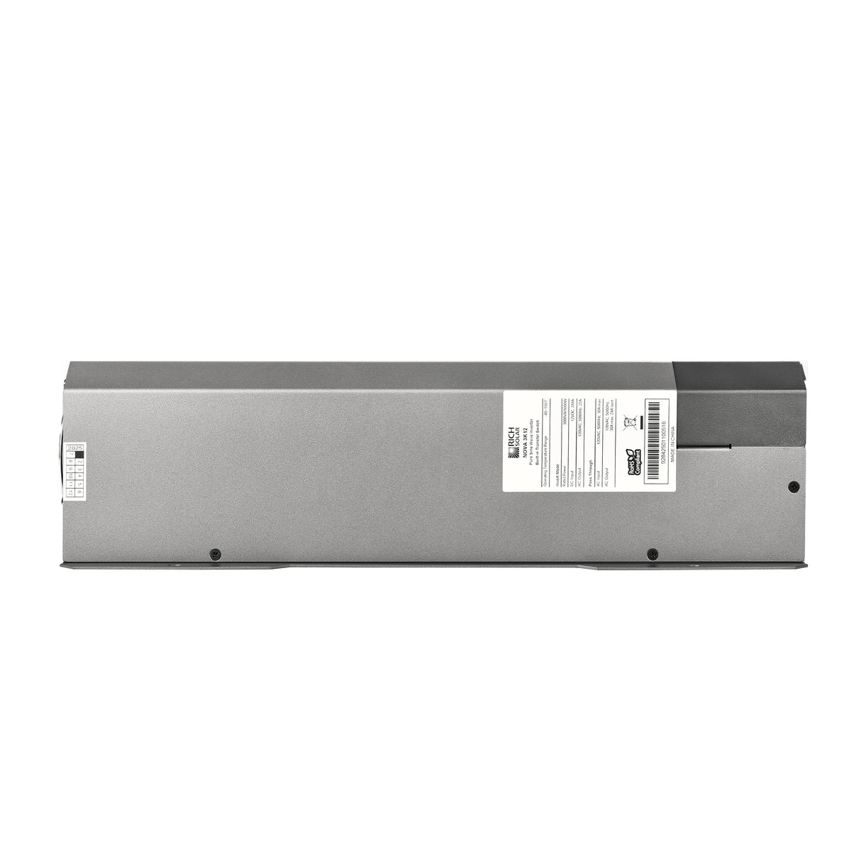 NOVA 3K12 | 3000W 12V Pure Sine Wave Inverter with Built-in Transfer Switch | UL458 Certified for RVs, Campers, Trailers, Vans - RICH SOLAR