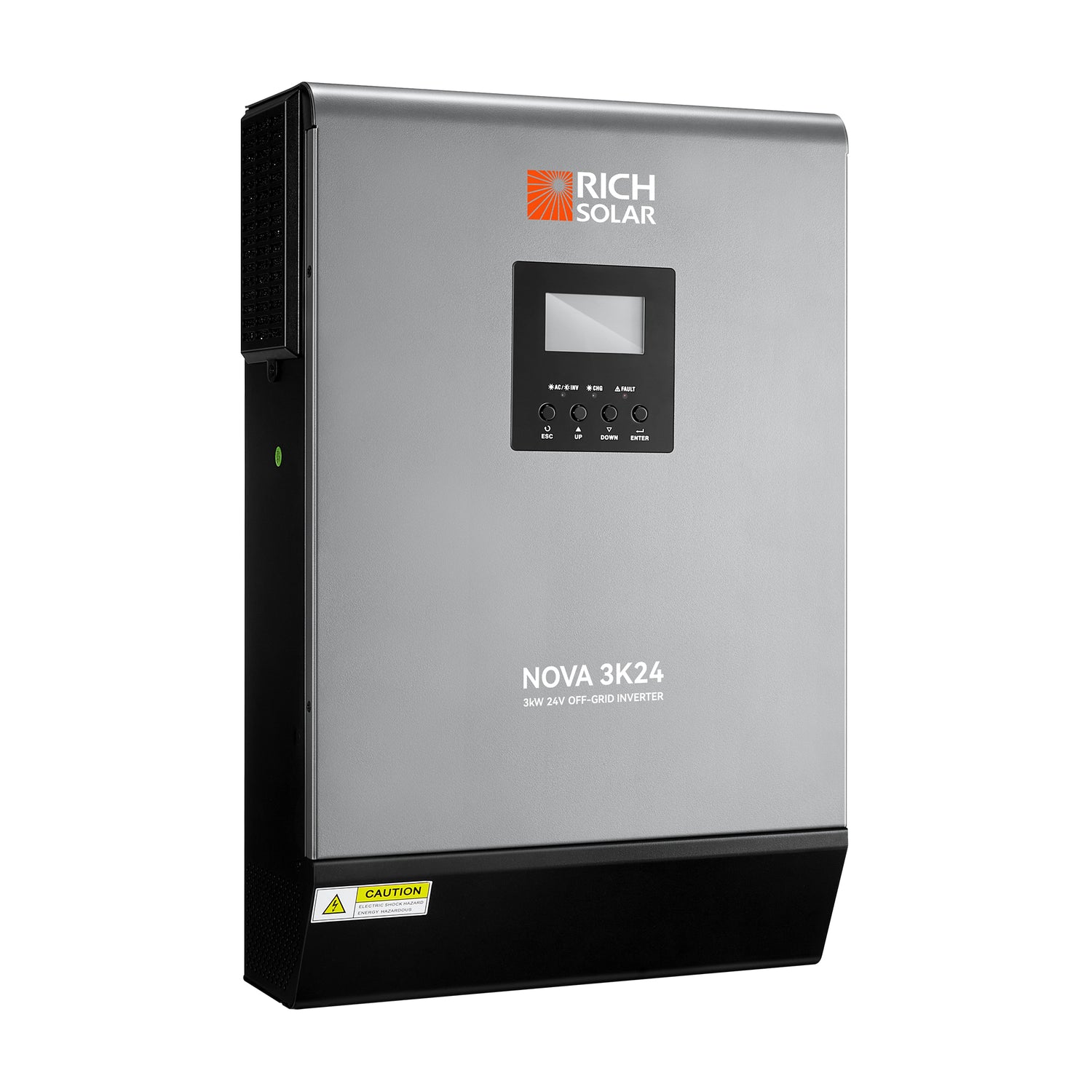 NOVA MAX 3K | 3000 Watt (3kW) 24 Volt Off-Grid Hybrid Solar Inverter