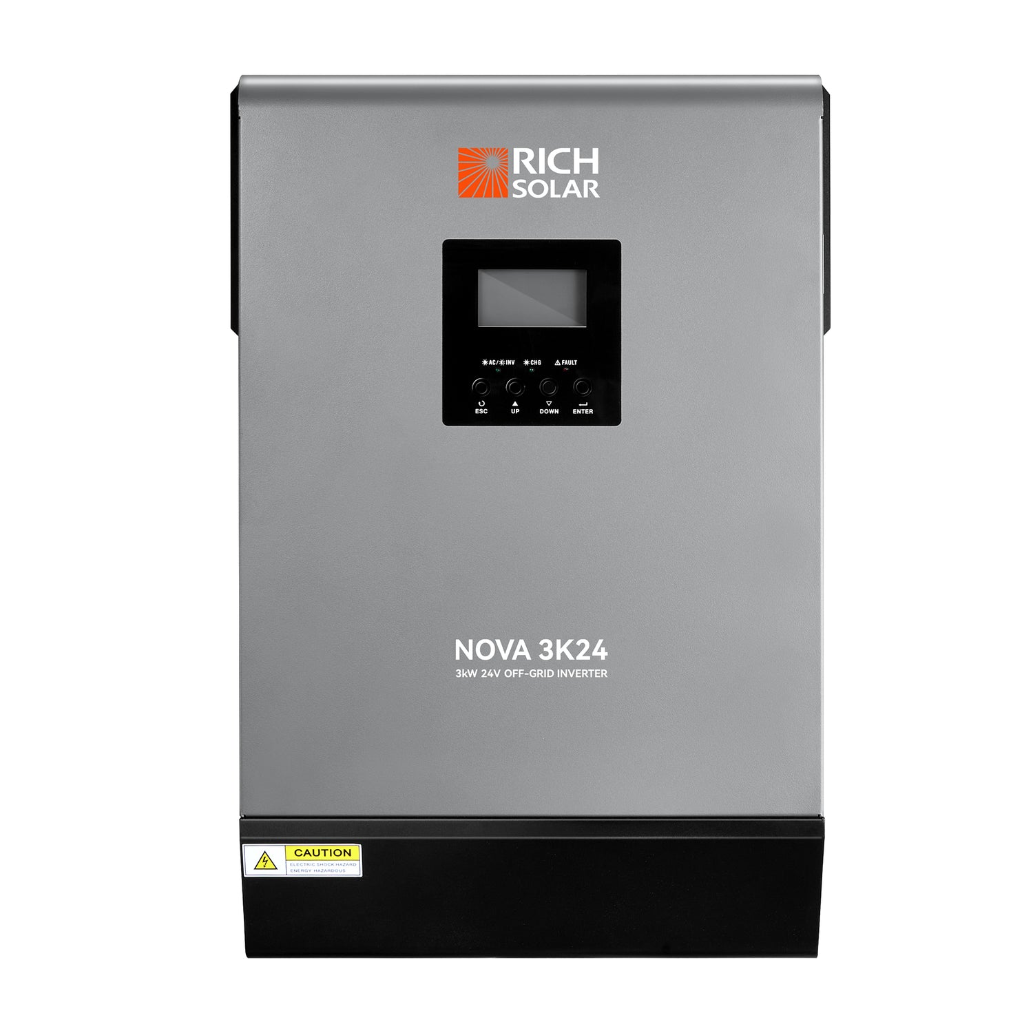 NOVA MAX 3K | 3000 Watt (3kW) 24 Volt Off-Grid Hybrid Solar Inverter