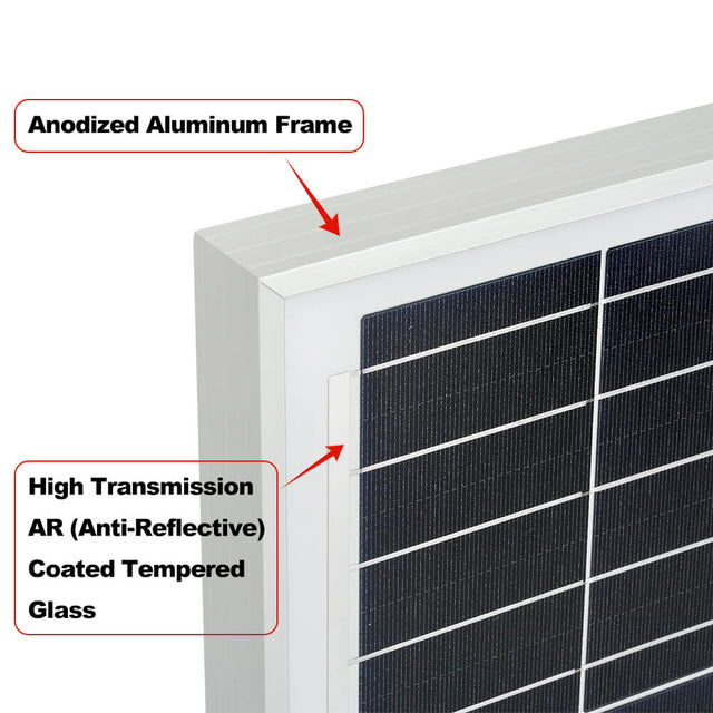 Mega 200 Max 200 Watt 24 Volt Solar Panel Premium 24v Off Grid Sol Rich Solar 3625