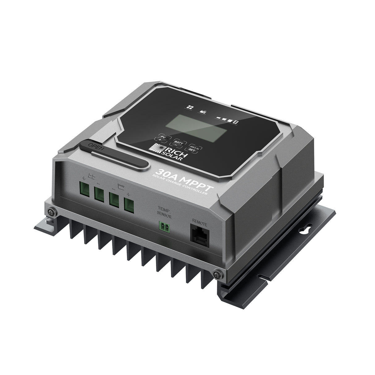 BRAVO 30 | 30 Amp MPPT Solar Charge Controller | Premium 30A 12V/24V MPPT Solar Controller for RVs, Trailers, Campers, Vans, Boats, Off-Grid | Awarded #1 Solar Controller 2025