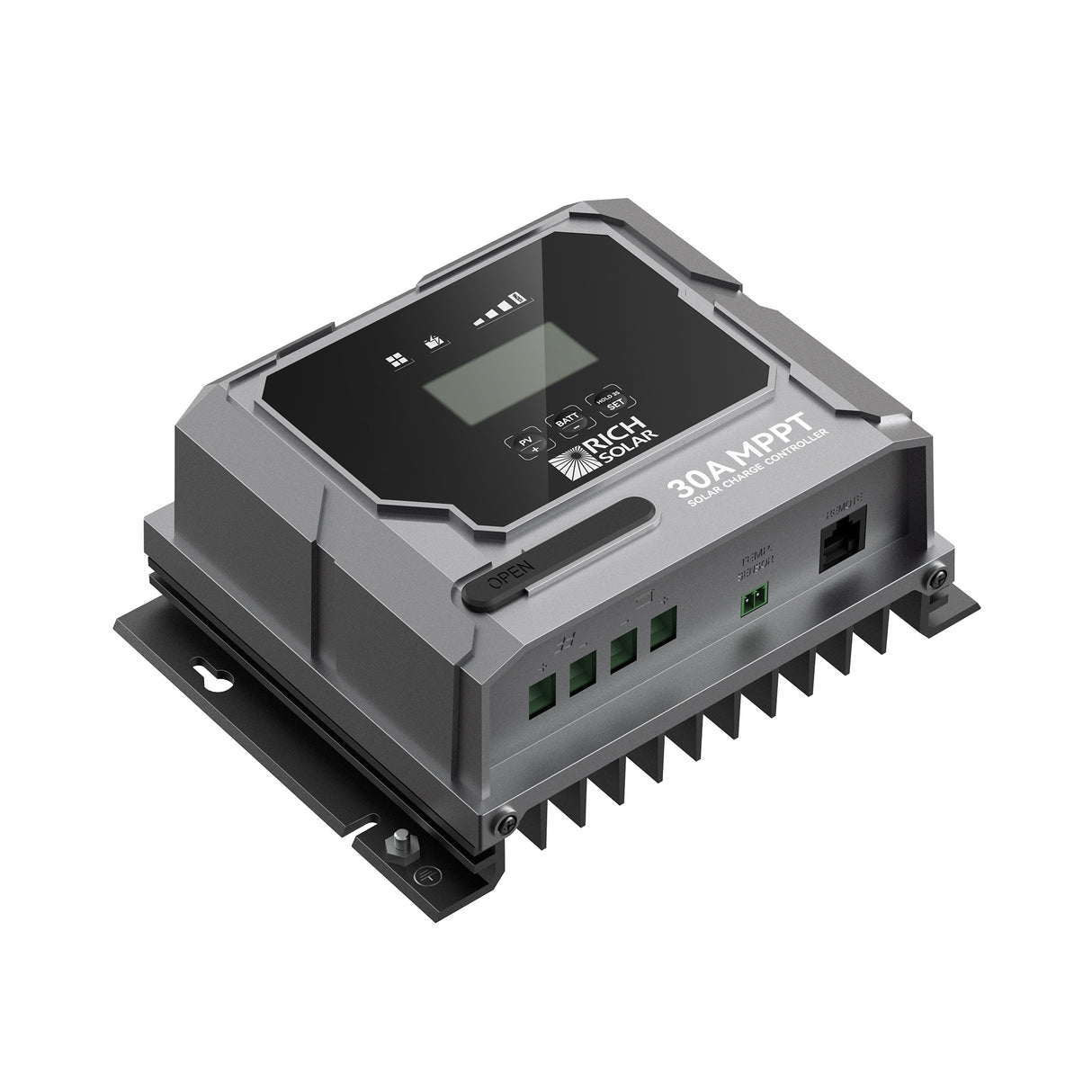 BRAVO 30 | 30 Amp MPPT Solar Charge Controller | Premium 30A 12V/24V MPPT Solar Controller for RVs, Trailers, Campers, Vans, Boats, Off-Grid | Awarded #1 Solar Controller 2025