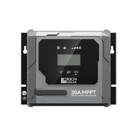 BRAVO 30 | 30 Amp MPPT Solar Charge Controller | Premium 30A 12V/24V MPPT Solar Controller for RVs, Trailers, Campers, Vans, Boats, Off-Grid | Awarded #1 Solar Controller 2025 - RICH SOLAR