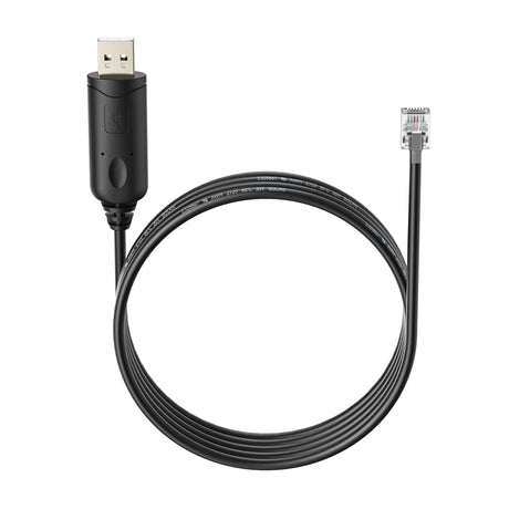 USB to RJ12 (6-Pin) Communication Cable for Battery Firmware Updates and Inverter Integration - RICH SOLAR