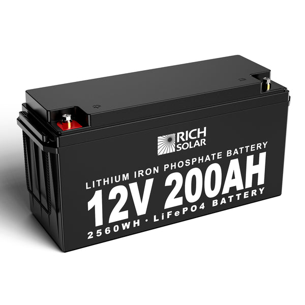 SOEC 12V 200Ah LiFePO4 Battery with Bluetooth, Heating, Active