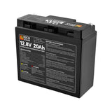 12V 20Ah LiFePO₄ Battery | 256Wh Lithium Battery, 3,000+ Cycles | for RV, Solar, Off-Grid, Marine & Backup - RICH SOLAR