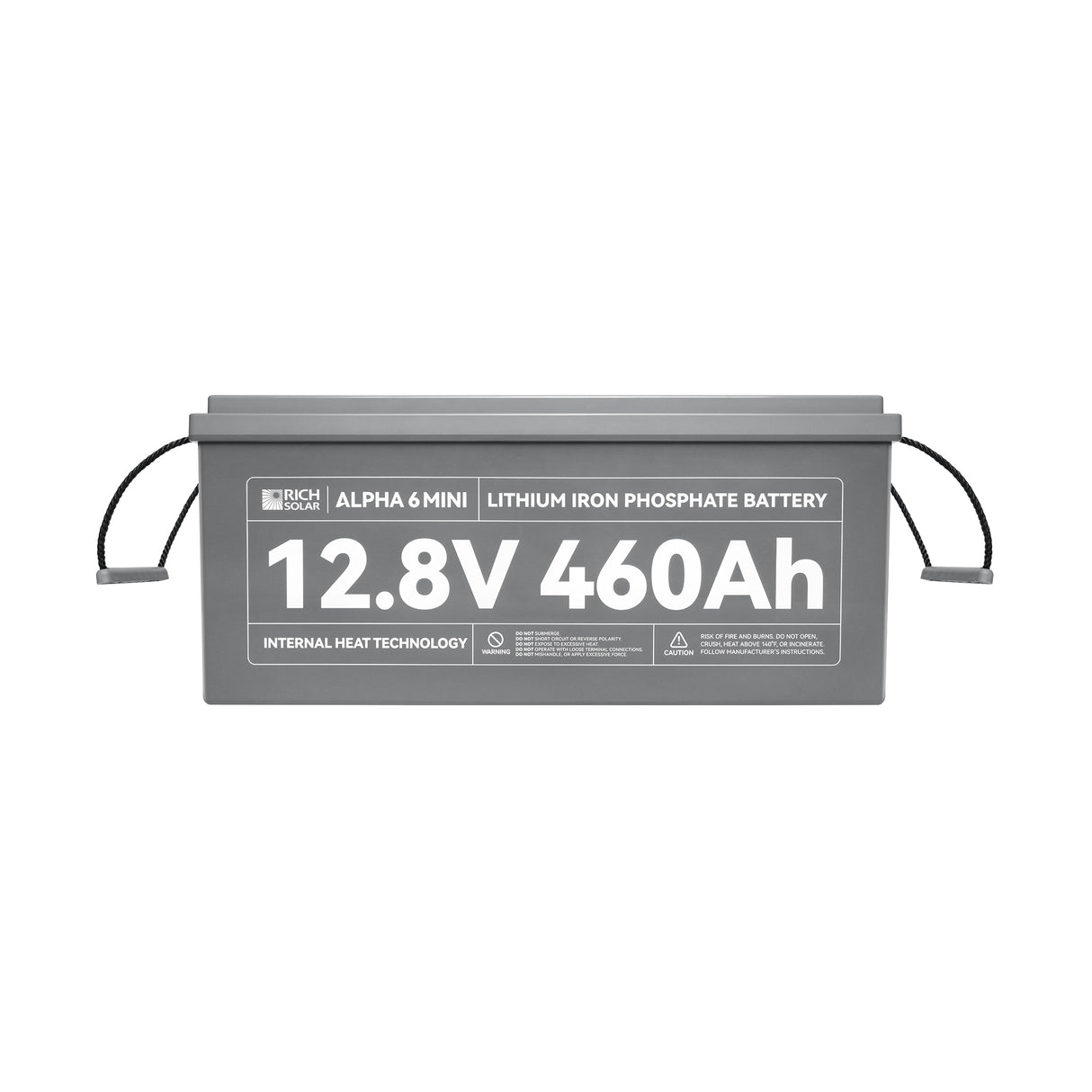 ALPHA 6 MINI | 12V 460Ah Compact LiFePO₄ Battery | Internal Heater & Bluetooth for RV, Van, Marine, Cabin, Backup & Off-Grid Power