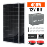 400 Watt Complete Solar Kit