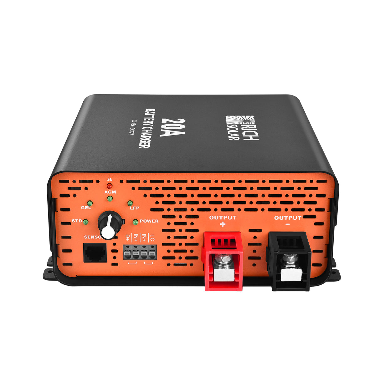 12V 20A DC to DC Battery Charger for RV, Van, Boat, Off-Grid | Lithium & Lead-Acid Batteries