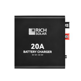 12V 20A DC to DC Battery Charger for RV, Van, Boat, Off-Grid | Lithium & Lead-Acid Batteries