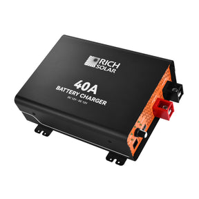 12V 40A DC-DC Battery Charger for RVs, Vans, Boats & Off-Grid Systems | Lithium & Lead-Acid - RICH SOLAR