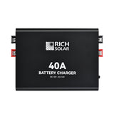 12V 40A DC-DC Battery Charger for RVs, Vans, Boats & Off-Grid Systems | Lithium & Lead-Acid - RICH SOLAR