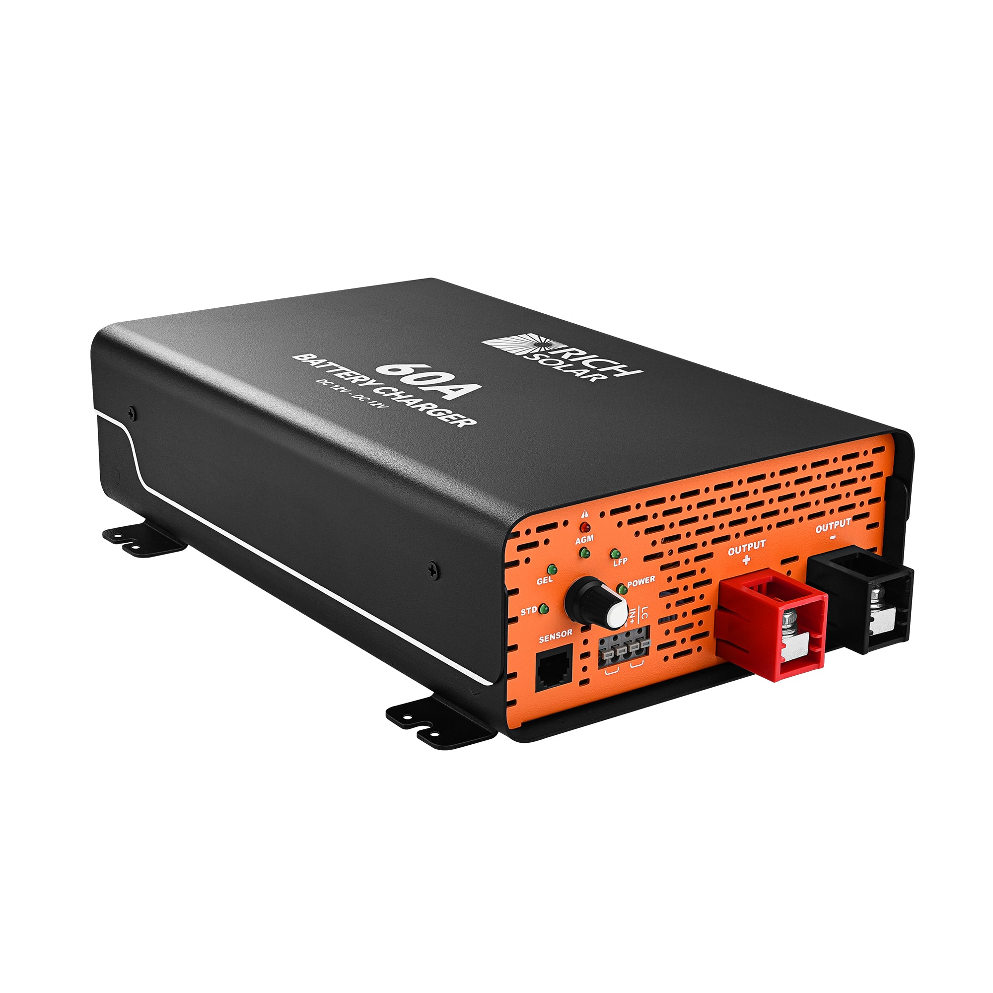 12V 60A DC-DC Battery Charger for RVs, Vans, Boats & Off-Grid