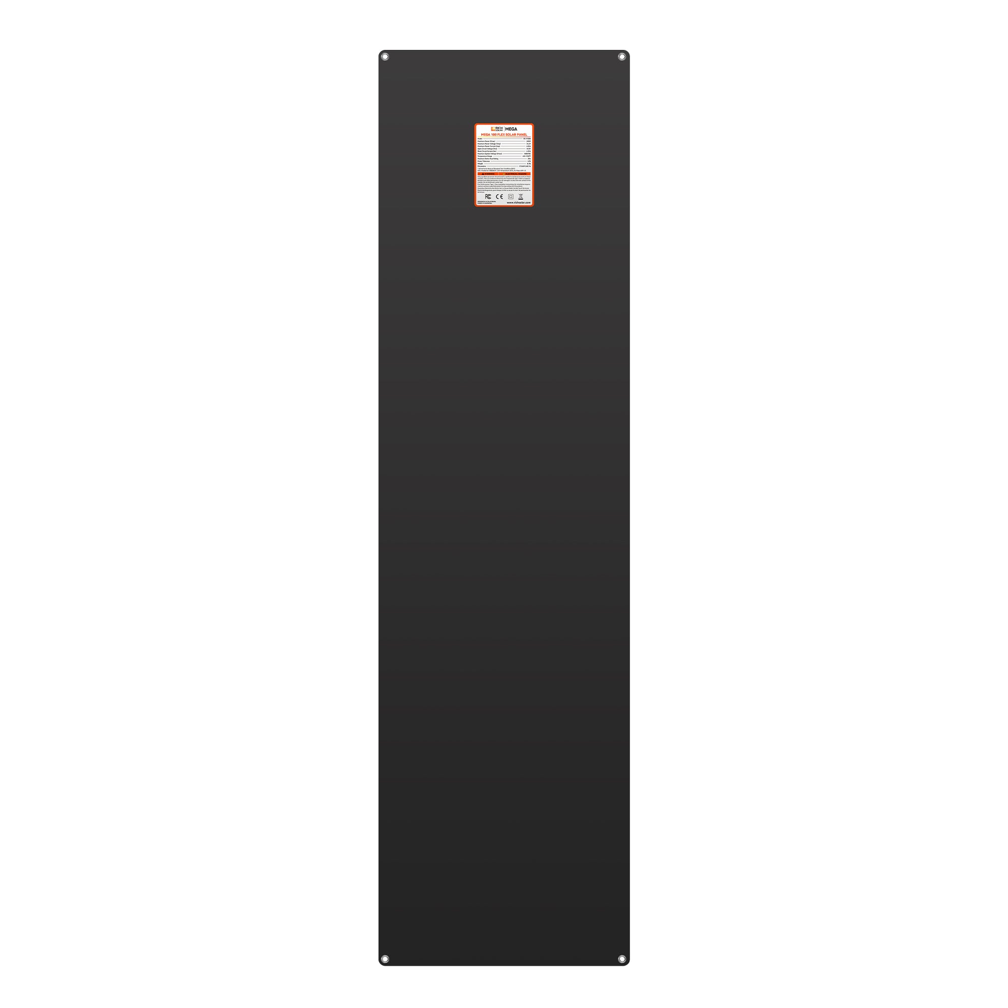 MEGA 100 FLEX | 100W 12V Flexible Solar Panel | Ultra-Lightweight